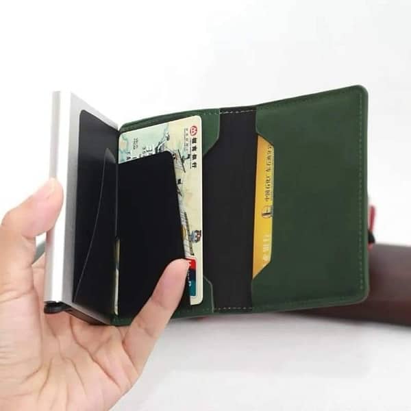 leather wallet with card holder 1