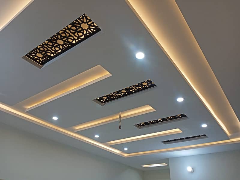 False ceiling/Walpapers/PVC Wooden Floors/Pop ceiling/Blinds 1