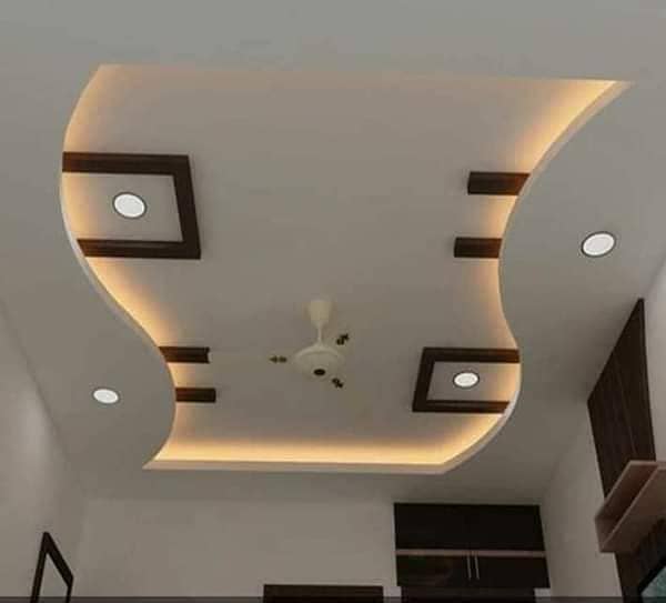 False ceiling/Walpapers/PVC Wooden Floors/Pop ceiling/Blinds 2