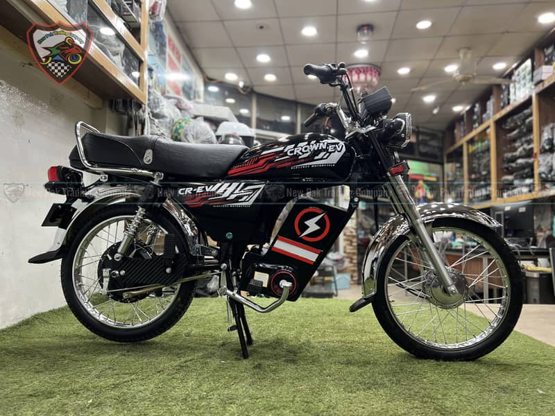 First Cheapest Pakistani Crown Electric Bike in 1000w 7