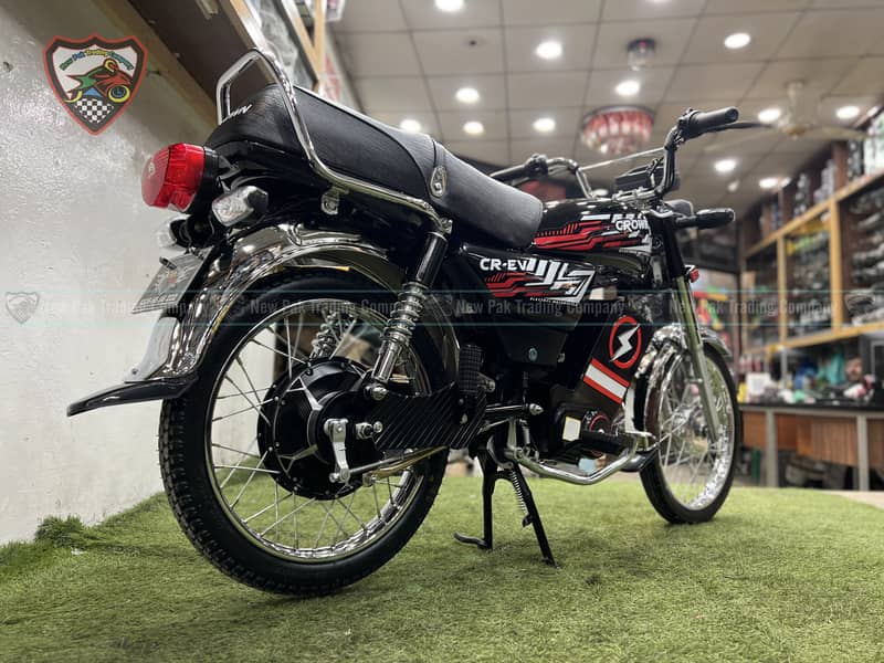 First Cheapest Pakistani Crown Electric Bike in 1000w 9