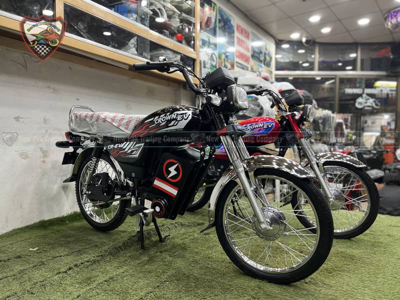 First Cheapest Pakistani Crown Electric Bike in 1000w 14
