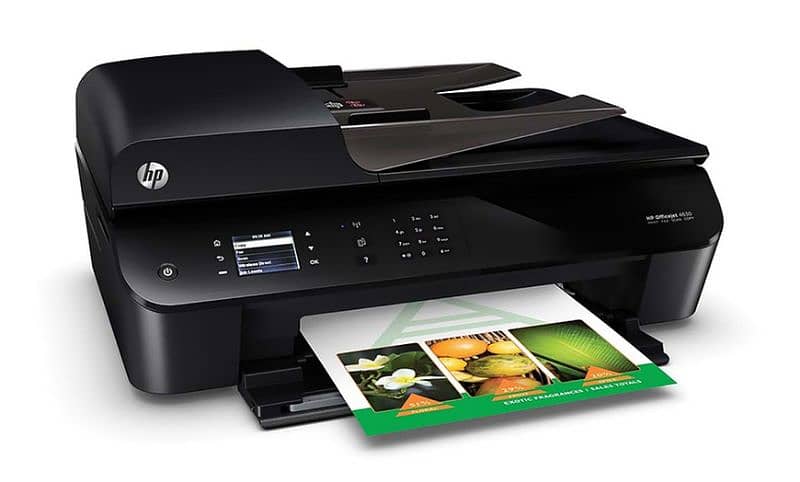 Hp officejet  4622 all in one wirles printer. color. black. scan. copy 0