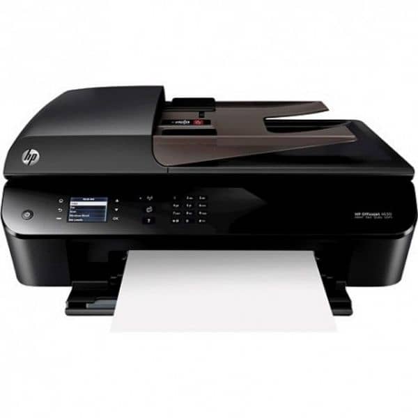 Hp officejet  4622 all in one wirles printer. color. black. scan. copy 3