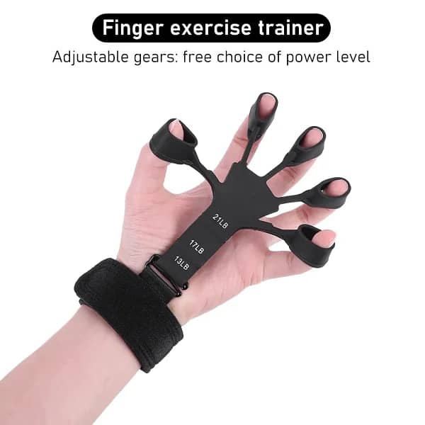 finger excercise trainer Silicone Gripster Grip Strengthener 0