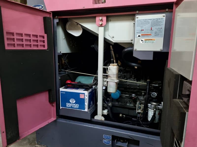 Denyo Ultra Silent 25KVA Diesel Generator 8