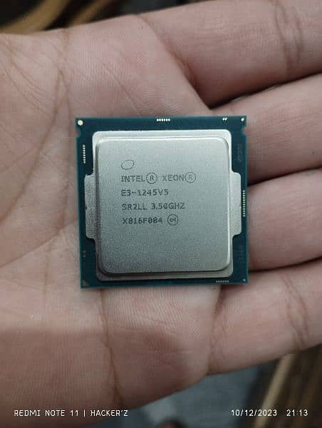 Intel Xeon E3 1245-V5 6th Gen LGA 1151 Socket Server/Gaming Processor. 2