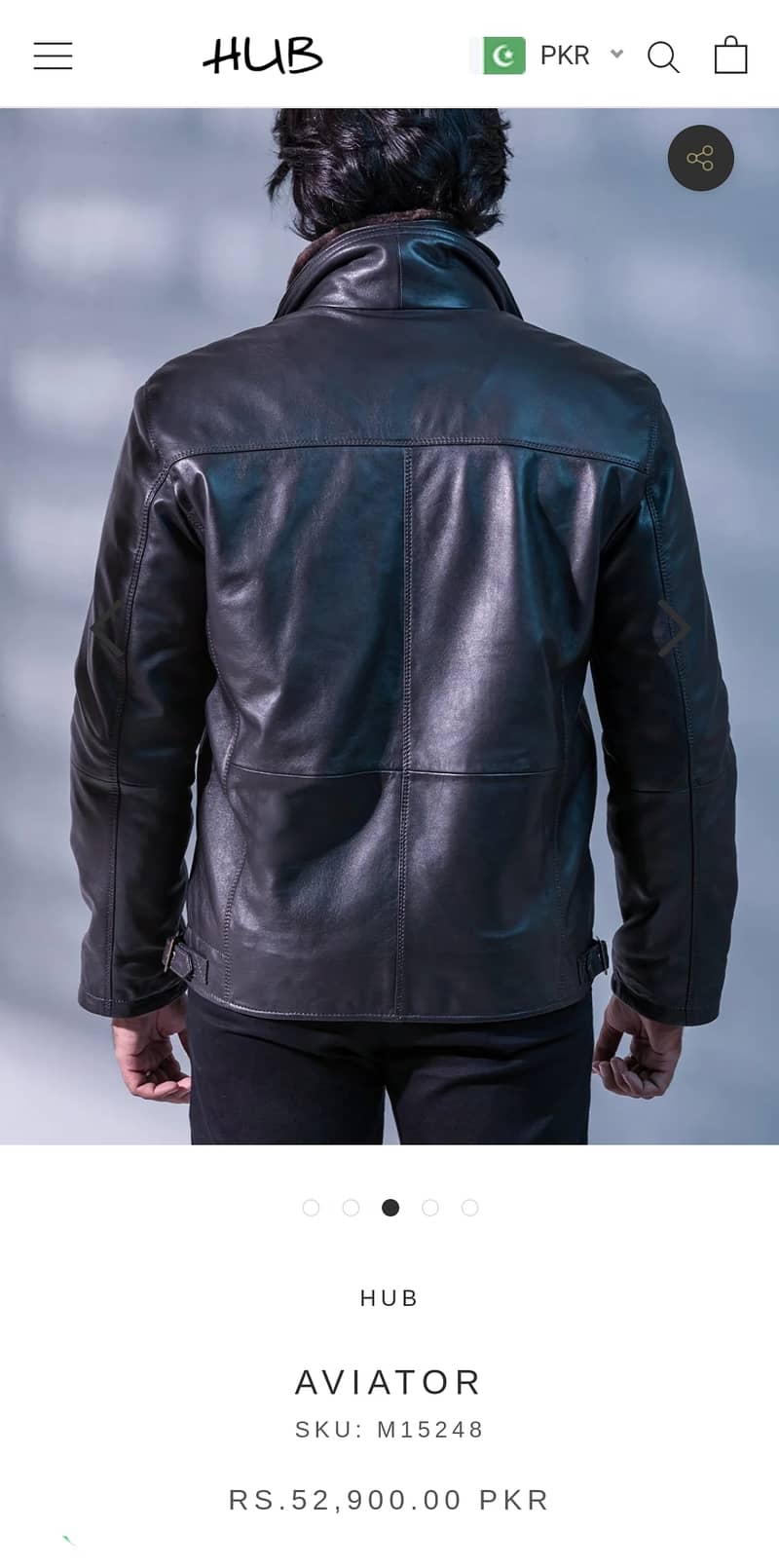 HUB new leather jacket 4