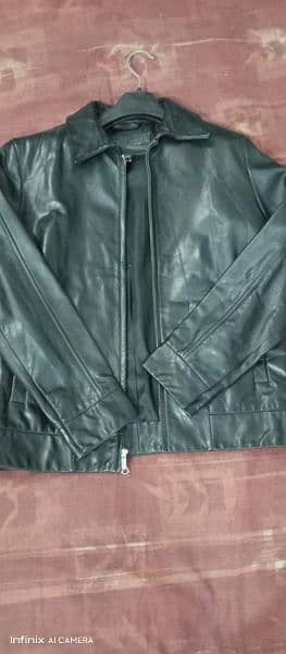 pure leather jacket new k price 28000 hain 2