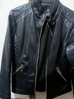 leather jacket urgent sale negotiable