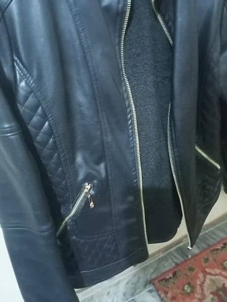 leather jacket urgent sale negotiable 3
