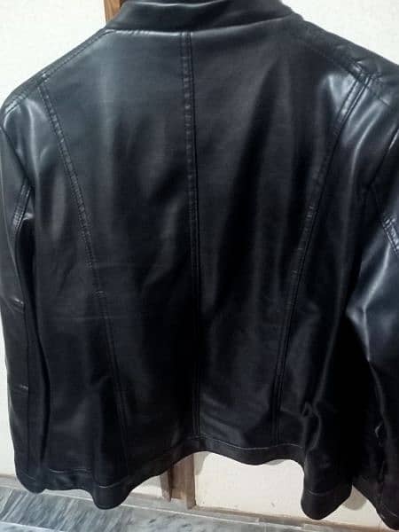 leather jacket urgent sale negotiable 4