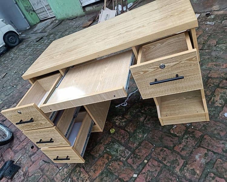 Home Office table for multipurpose Use 4 drawers. 03164773851 Whatsapp 2