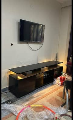 TV CONSOLE FOR TV'S UPTO 60" CONTACT US 03164773851 LED IS NOT INCLUDE