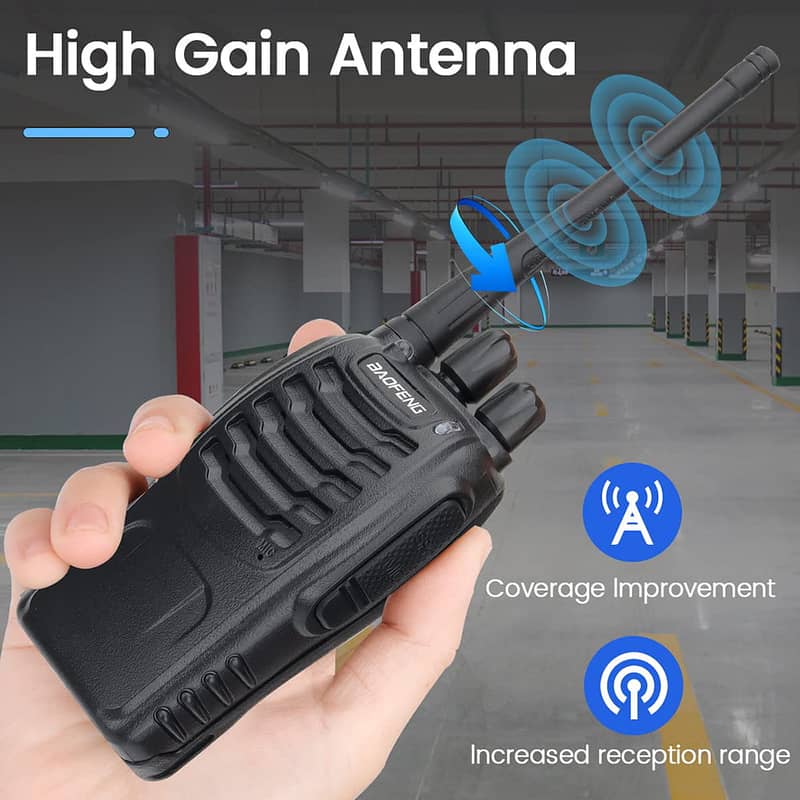 Walkie Talkie | Wireless Set Official Baofeng BF-888s Two Way Radio 5