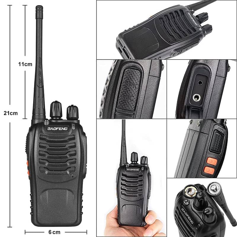 Walkie Talkie | Wireless Set Official Baofeng BF-888s Two Way Radio 7