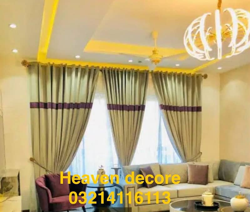 Curtains | Blinds | remote curtains/office curtains/parda cloth 1