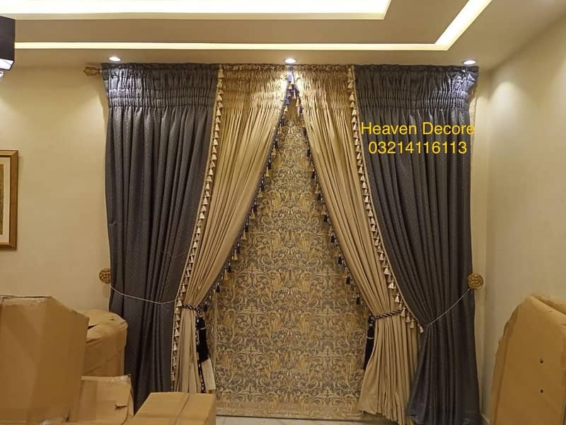 Curtains | Blinds | remote curtains/office curtains/parda cloth 14