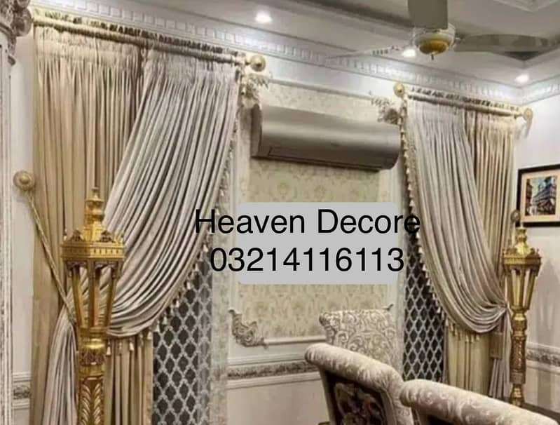 living room curtain / Vase / Curtains and Blinds /Wall Hanging 10