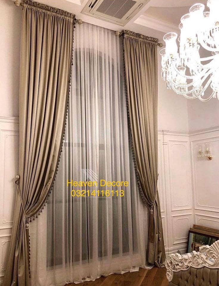 living room curtain / Vase / Curtains and Blinds /Wall Hanging 19