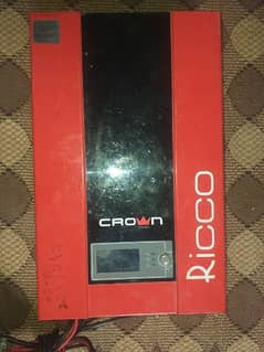 Crown Ricco 1200va single battery UPS