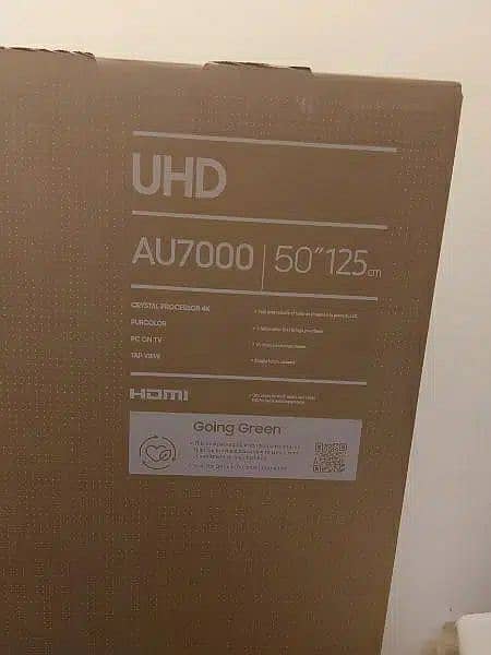 Samsung Au7000 50 inchs 1