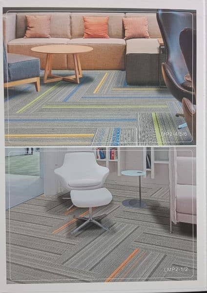 Carpet Tile / Wooden Flooring/ WPC Wall Panel 1