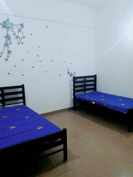 Boys Hostel Karachi Ac & Non ac rooms 1