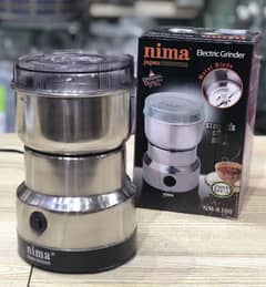 Nima Japan Electric Grinder Stainless Steel Bowl To Grind Coffee, Nuts