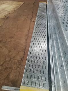 cable tray perforated GI Hot Dip Galvanized ladder type complete set