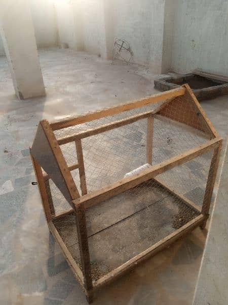 Made By Diyaar wood cage special for small Birds 1