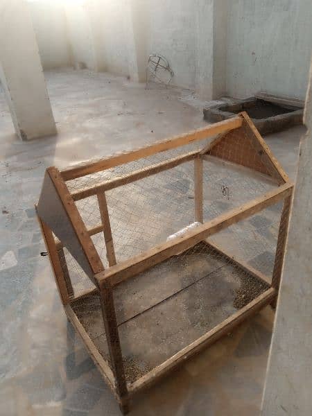 Made By Diyaar wood cage special for small Birds 2