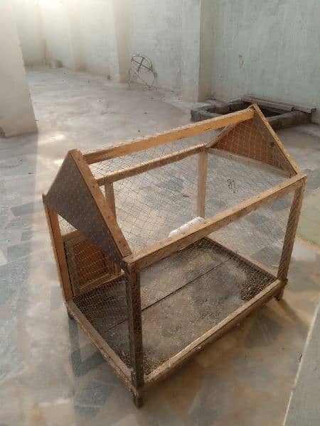 Made By Diyaar wood cage special for small Birds 3