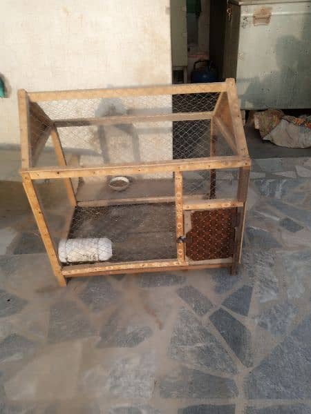 Made By Diyaar wood cage special for small Birds 4