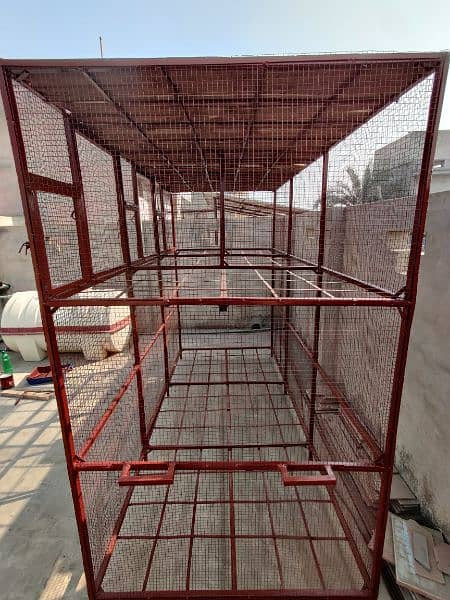 New Iron Cage for Hens and Birds with 4 Portion 4
