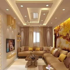 POP Ceiling/Pvc Wall Paneling Roof Ceiling/Gypsum Ceiling/ 0