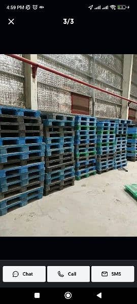 used pallet plastic wooden 5