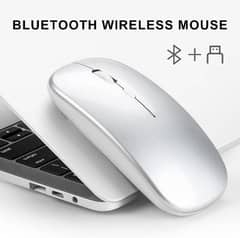 Bluetooth +  Wireless Mouse dual mode , Charging   for Laptop ,mobile