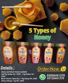 100% Pure Honey available