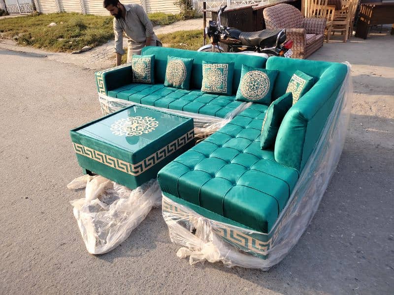 L shape 6 seatar sofa set 0316,5004723 2