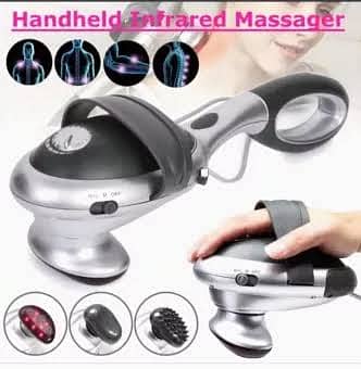 New) Electric Full Body Vibrating Massager Machine with infrared Heat 0