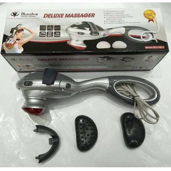 New) Electric Full Body Vibrating Massager Machine with infrared Heat 1