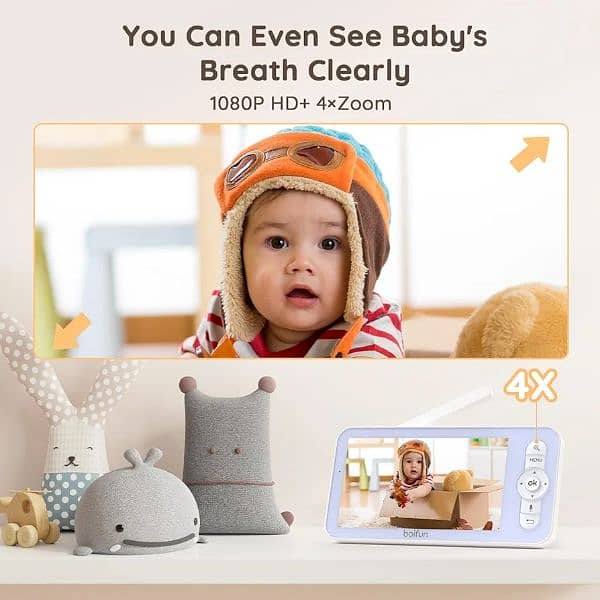 BOIFUN smart WI-FI baby monitor camera 2