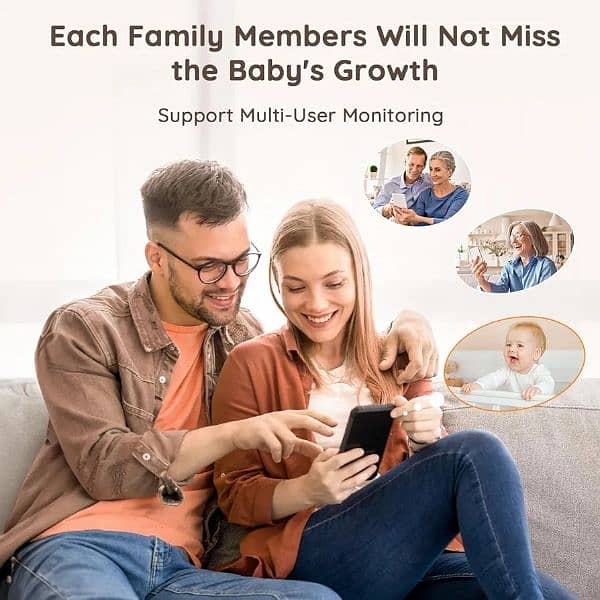 BOIFUN smart WI-FI baby monitor camera 5