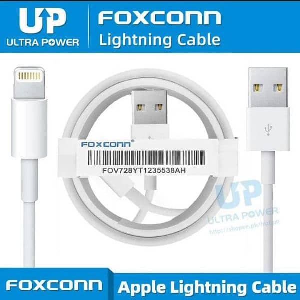 Iphone cable 100% Genuine Foxconn Lightning to USB Cable . 4