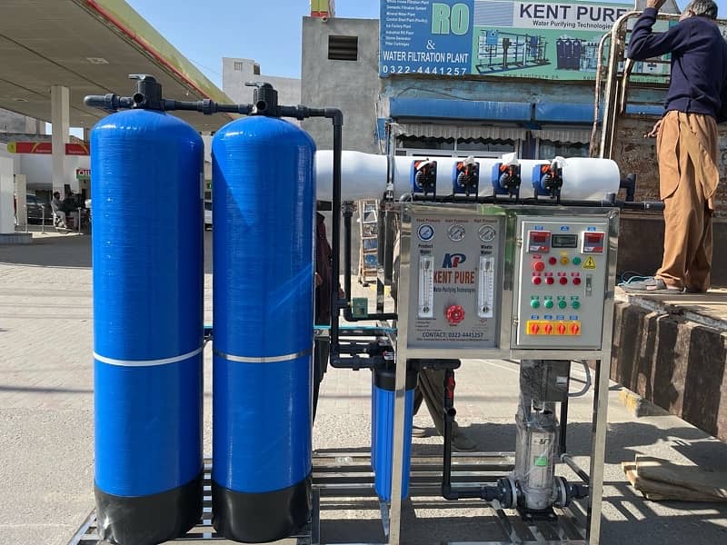RO Mineral Water Plant 1000 LPH. Water Filtration 0