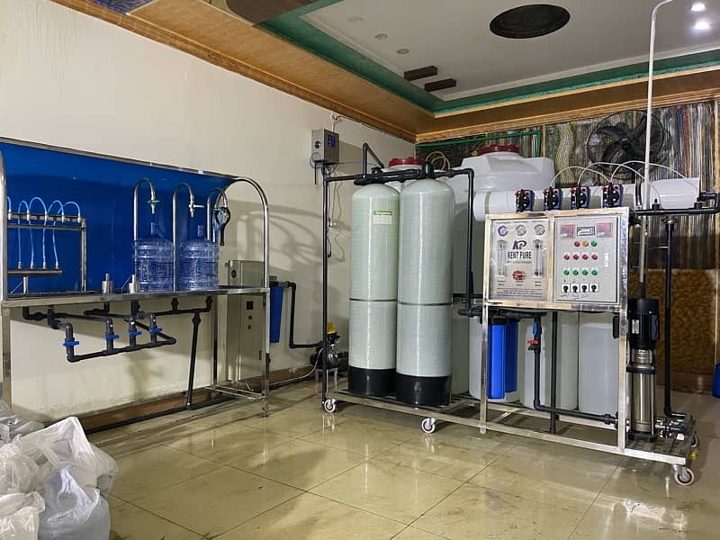 Mineral water plant. Ro Plant 3