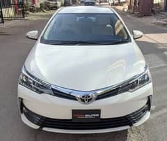 Toyota carolla Gli 2020 for Monthly Rent available