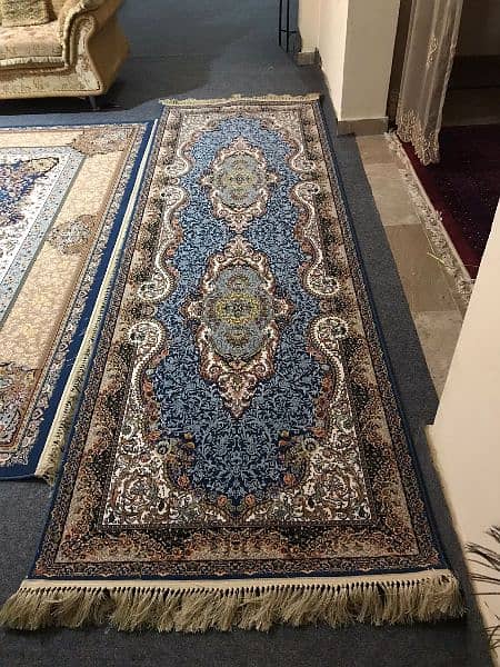 Brand new irani rug with a runner (3 x 10 feet) 1