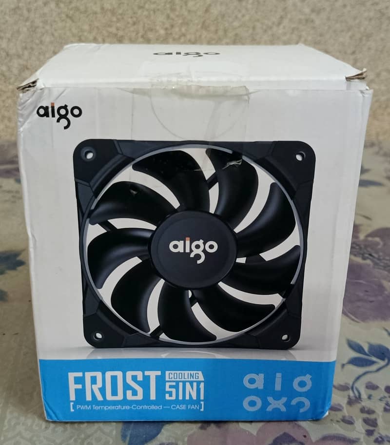 Aigo frost 5in1 PWM 4 Pin 120mm Computer Case Fans 2